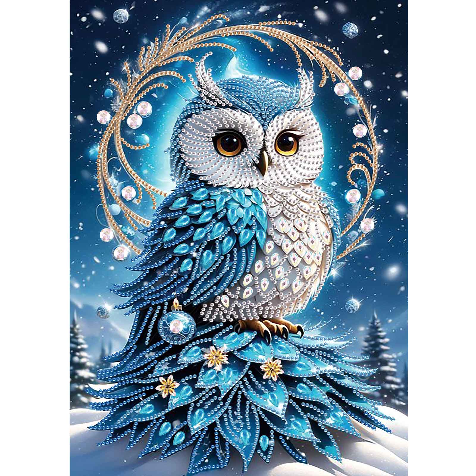 Resin Art Kits For Adults - Frameless,Special Shape Diamond Art Painting Kits