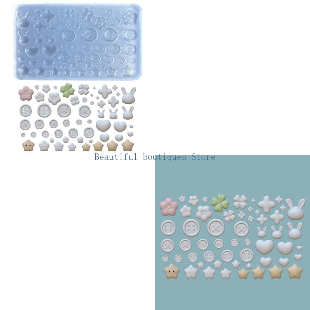 Resin Art Class - U4LF Durable Epoxy Resin Mold Button