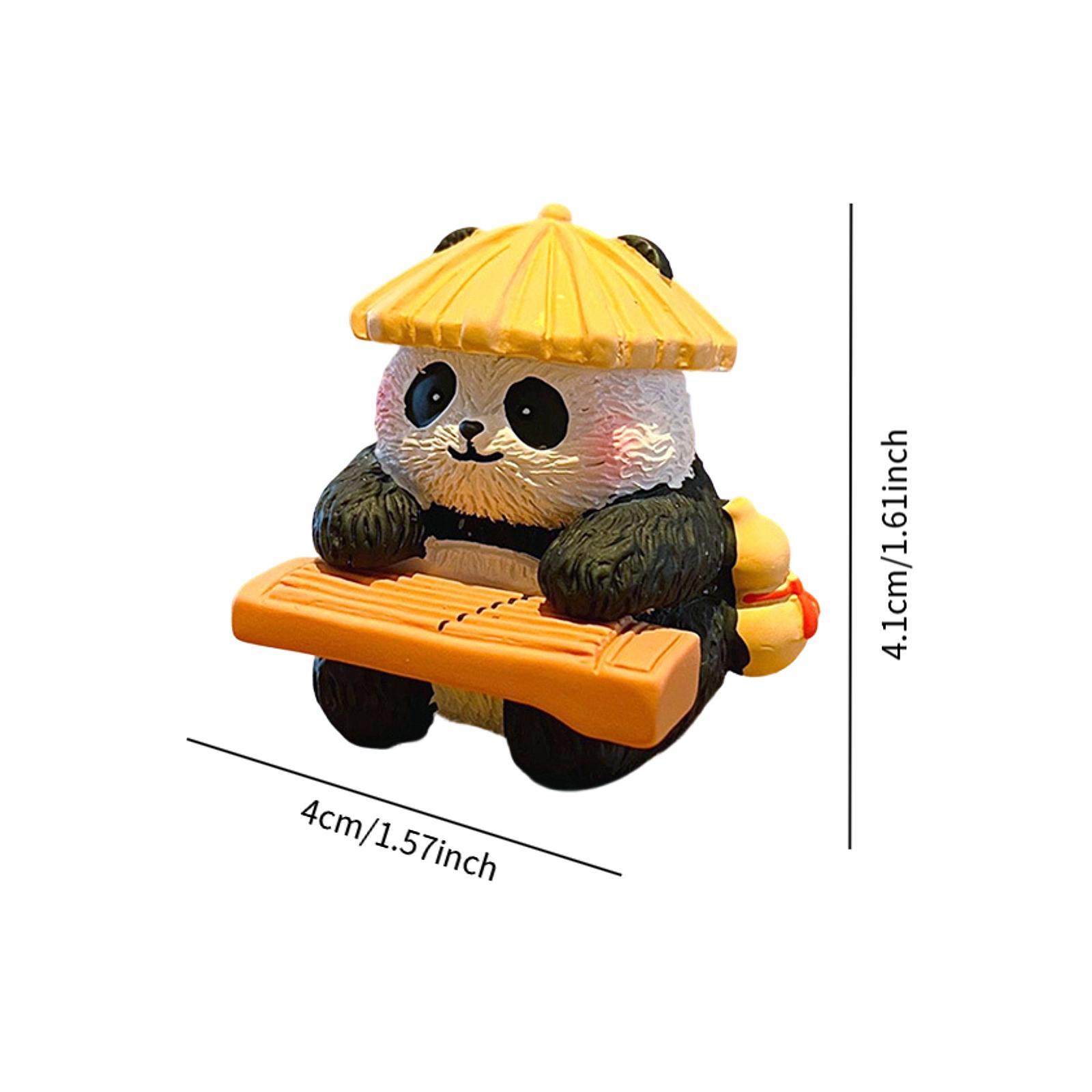 Resin Art Dining Table - Resin Panda Figurine Art Deco Sculpture