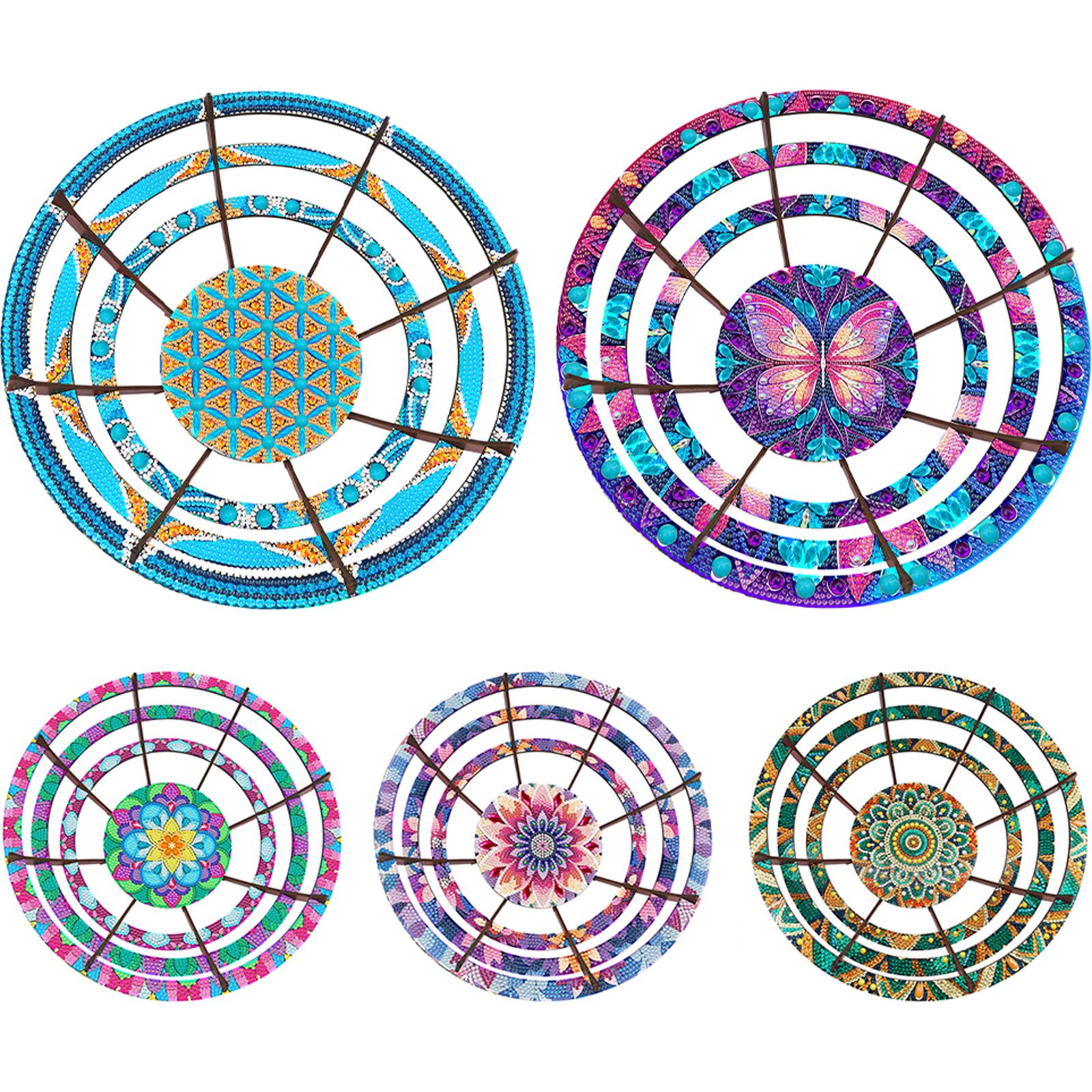 Resin Art Wooden Tray - Diamond Painting Kit DIY Diamond Wooden