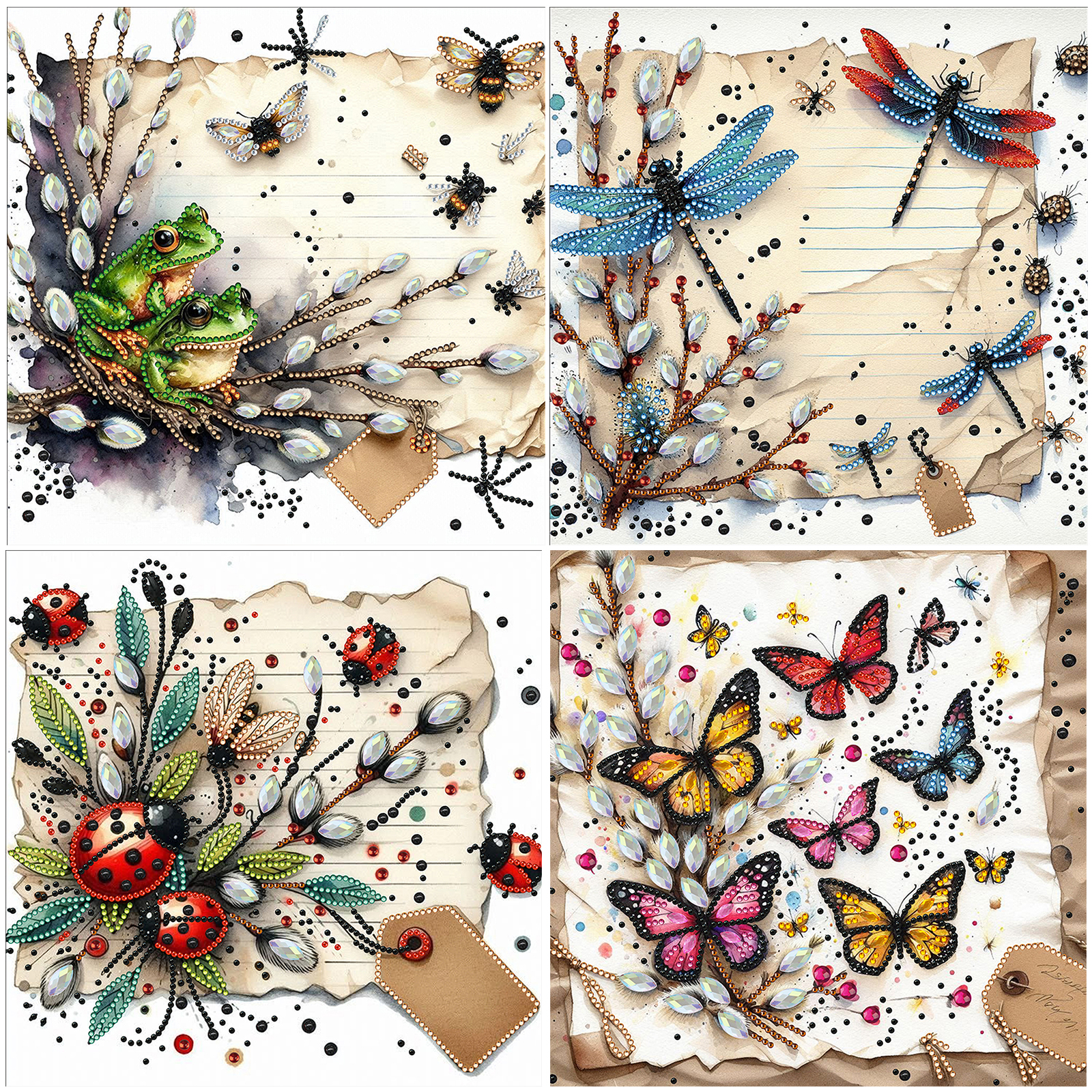 Resin Art Kits For Adults - Special Shaped 5D DIY Partial Drill