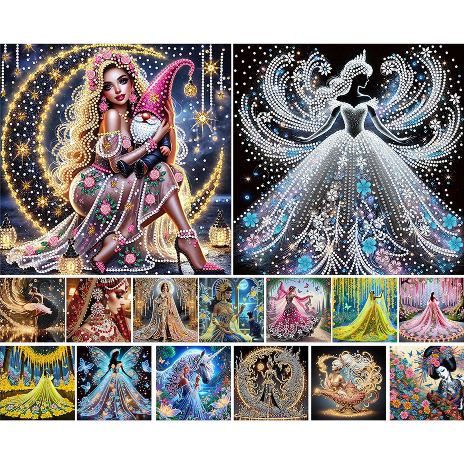 Resin Art Kits - Beauty 5D DIY Diamond Art Painting