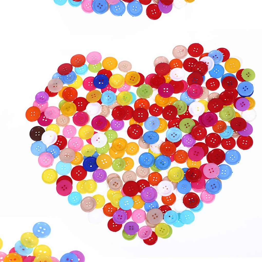 Resin Art Class - AssortedColor Creative DIY Buttons For School