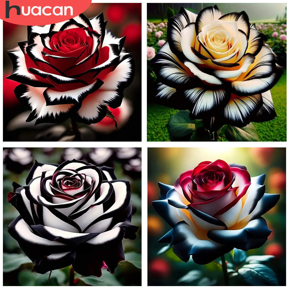 Resin Art Rose Petals - HUACAN 1pcs Diamond Painting Rose Petal