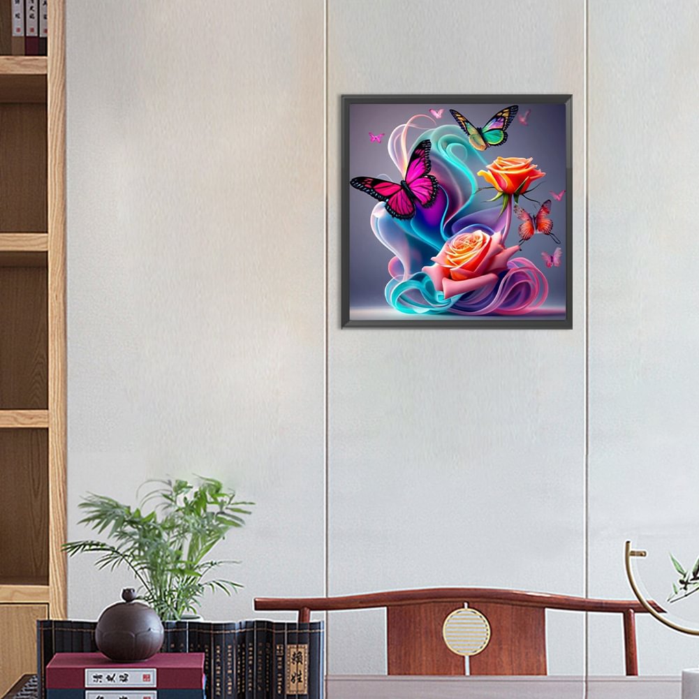 Resin Art Kits - Diamond Painting Family Butterfly Flower Fairy