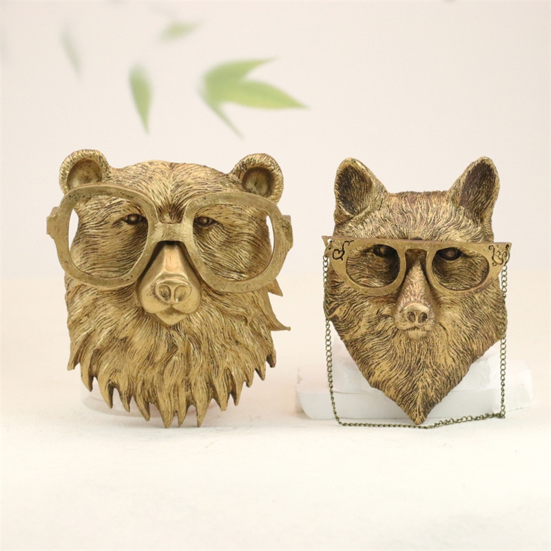 Resin Art For Wedding Gift - Vintage Copper Resin Animal Wall Hanging