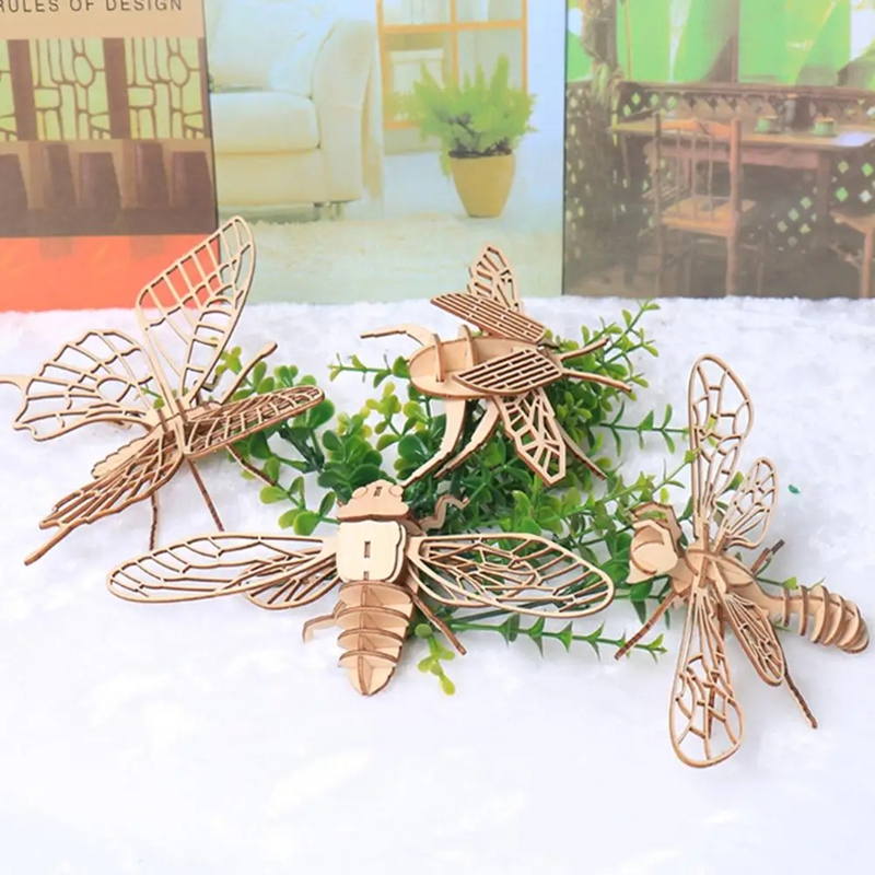 Resin Art And Wood - 2026 Handmade Wooden Butterfly Insect Crafts