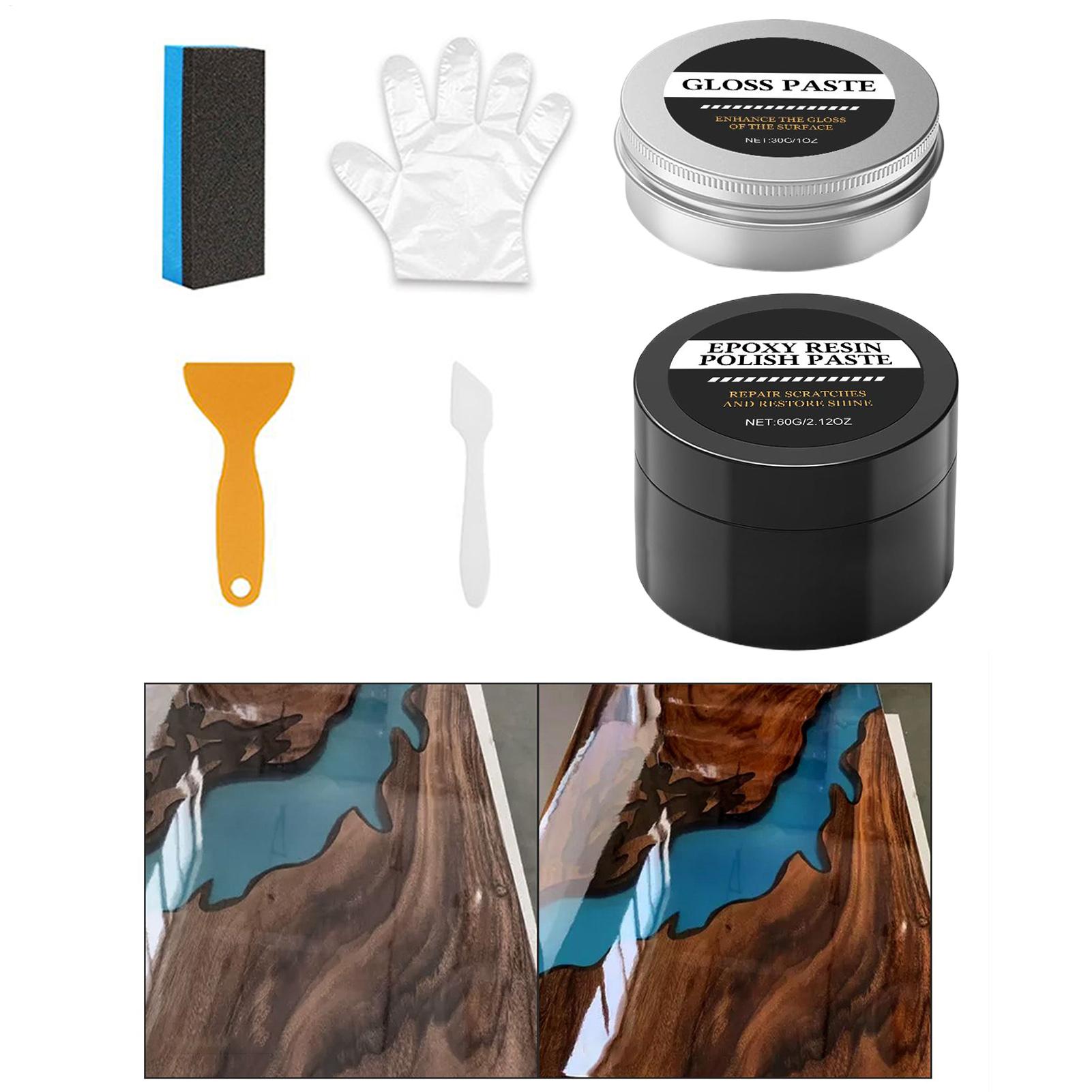Resin Art Epoxy - Resin Polishing Kit Epoxy Resin Scratching