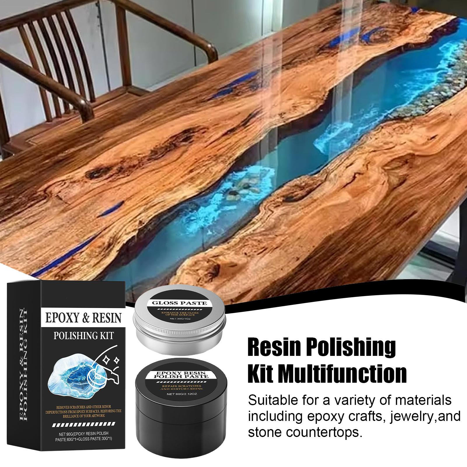 Resin Art Epoxy - Epoxy Resin Polishing Kit - Creamy