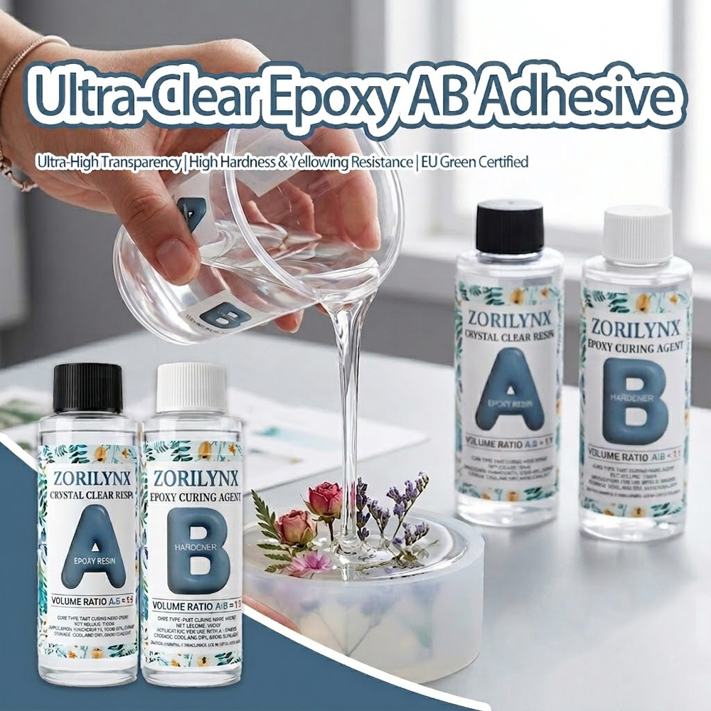 Resin Art Easy - 200ml Crystal Clear Epoxy Resin Kit