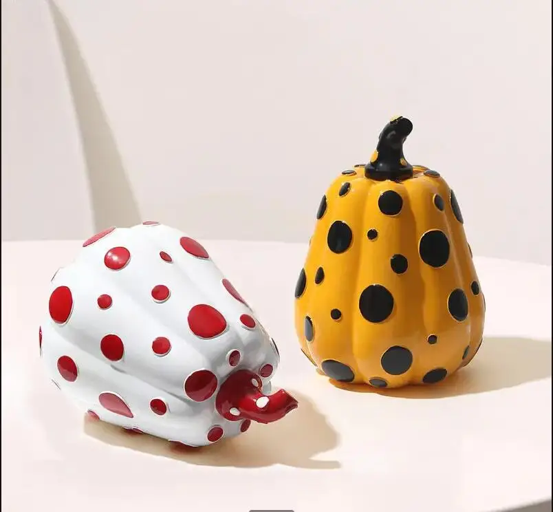 Resin Art For Wedding Gift - Abstract Pumpkin Decoration Resin Crafts Wedding