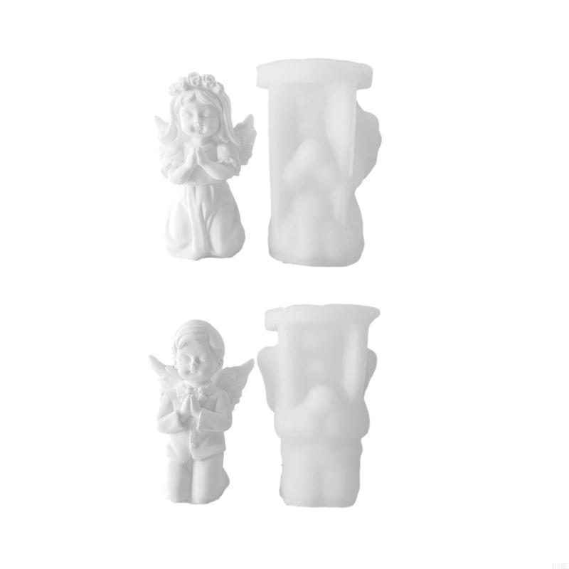 Resin Art Kitchen - R3MC 3D Prayer Angel Girl Silicone