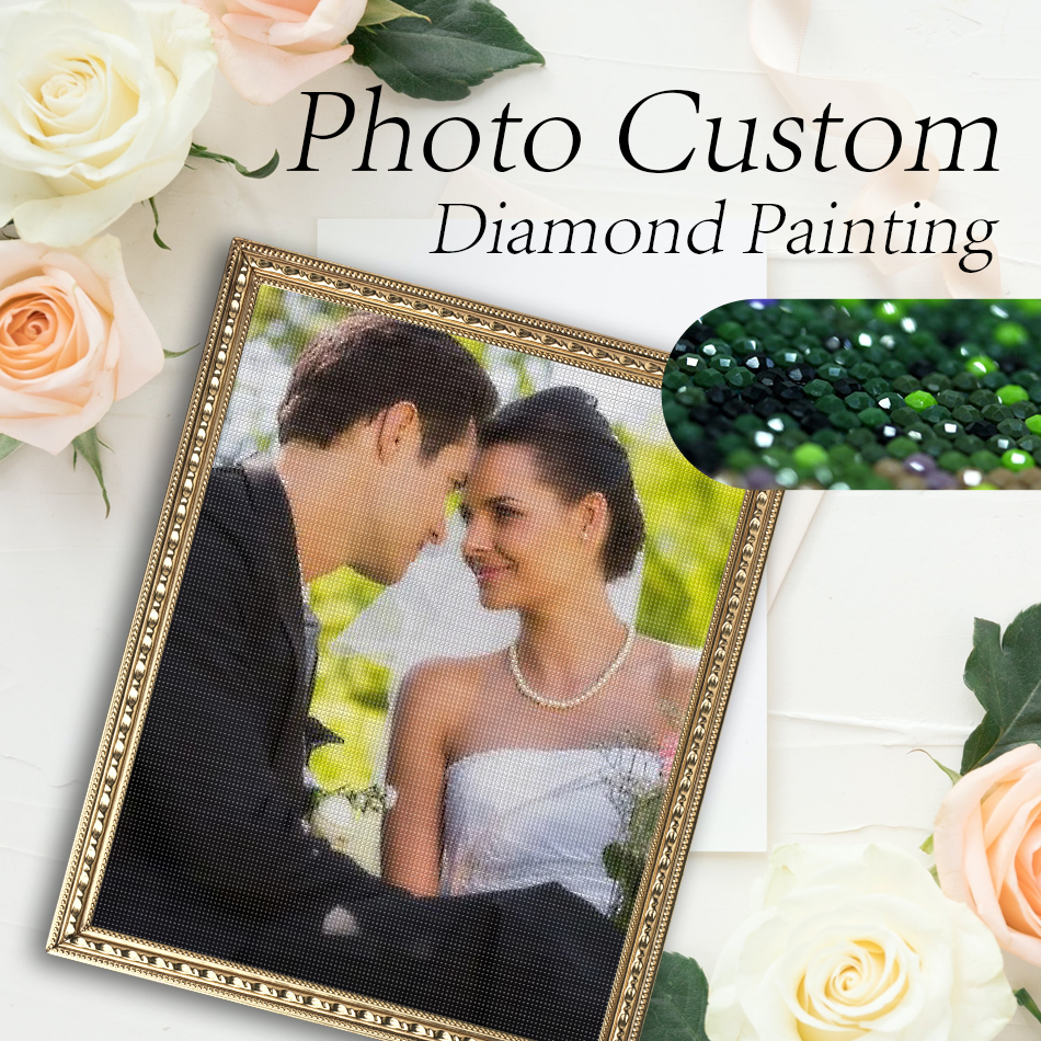 Resin Art For Wedding Gift - RUOPOTY 5D DIY Diamond Art Painting