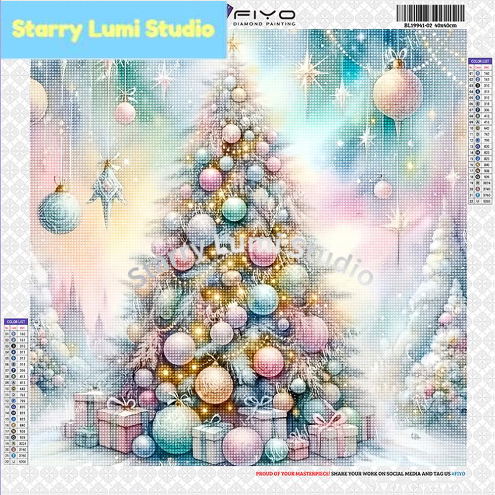 Resin Art Kits - Diamond Painting Kit Christmas Tree New