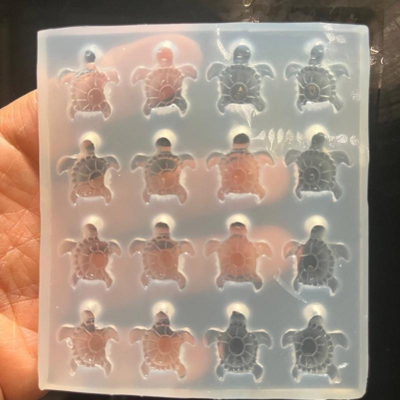 Resin Art Class - 652F Flexible Epoxy Resin Mold Turtles
