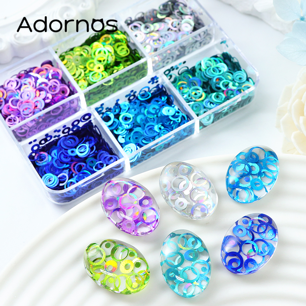 Resin Art Uv - Holographic Bubble Glitter For Epoxy Resin