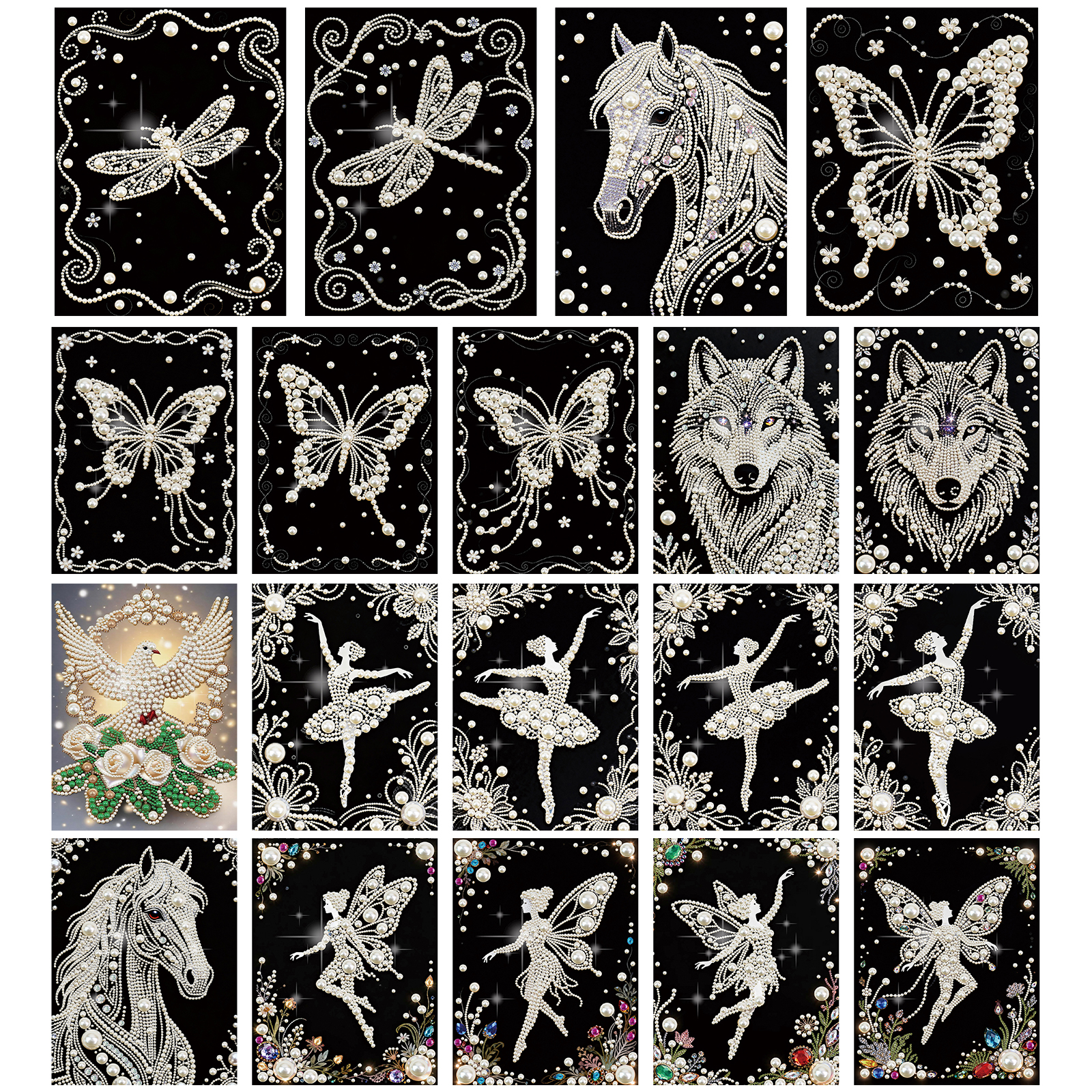 Resin Art Kits For Adults - DIY Pearl Painting Art Kits for