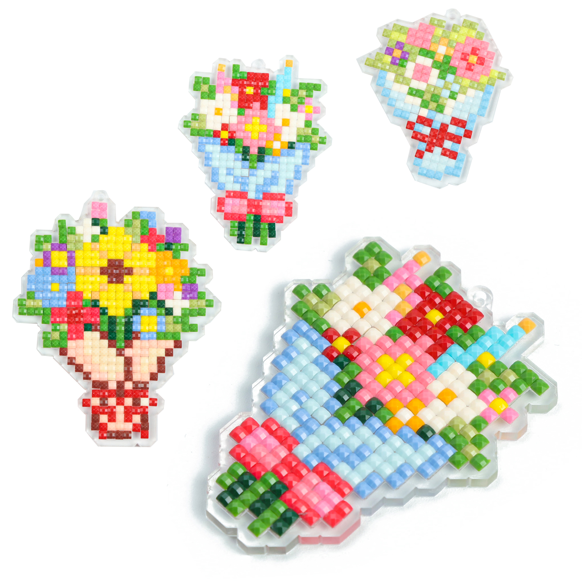 Resin Art Kits - FOREVER YOUNG 3PCS Bouquet Acrylic Diamond