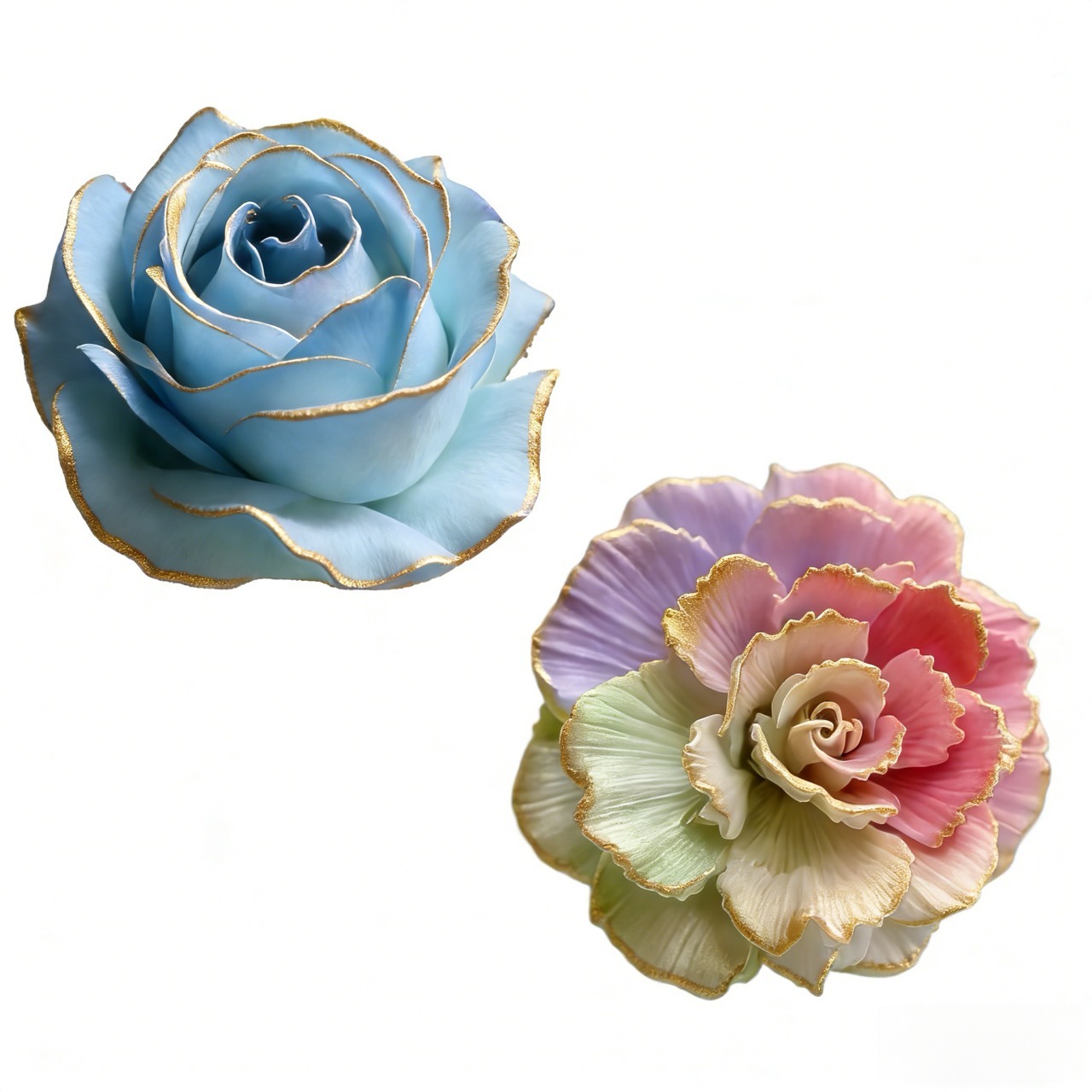 2-Piece 3D Rose Carnation Sili – обзор и цена Resin Art Rose Petals