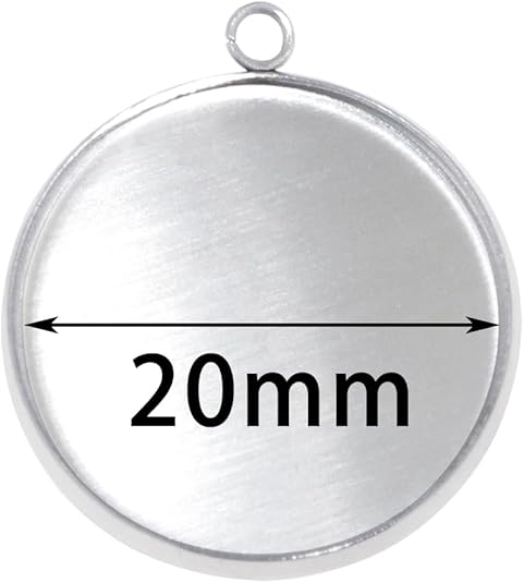 20 Pieces Stainless Steel Roun – обзор и цена Resin Art Earrings