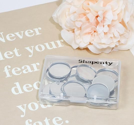20 Pieces Stainless Steel Roun – обзор и цена Resin Art Earrings