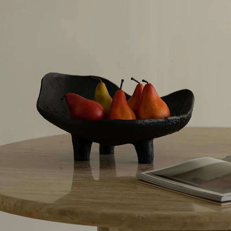 Black Fruit Plate Resin Storag – обзор и цена Resin Art Wooden Tray