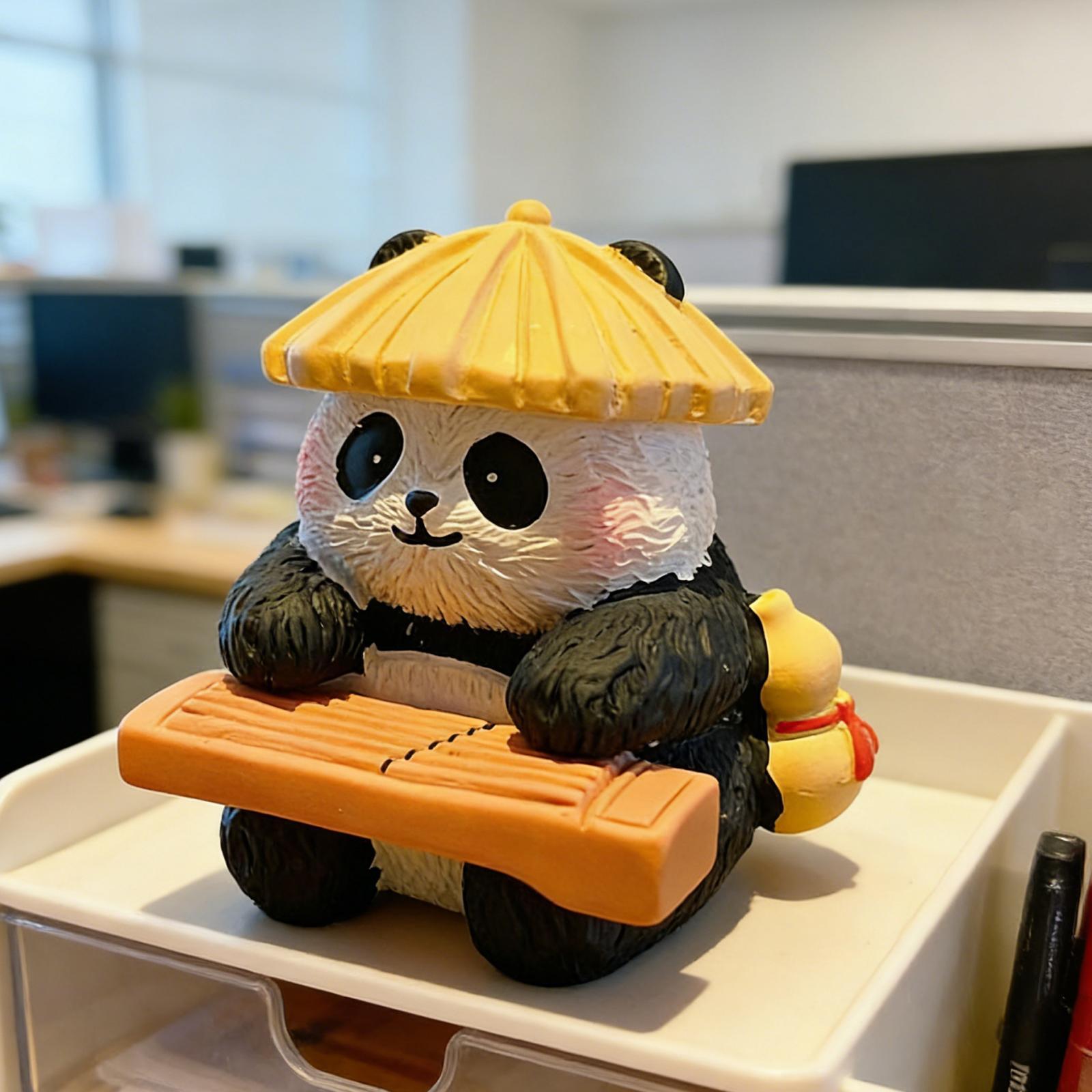 Resin Panda Figurine Art Deco  – обзор и цена Resin Art Dining Table