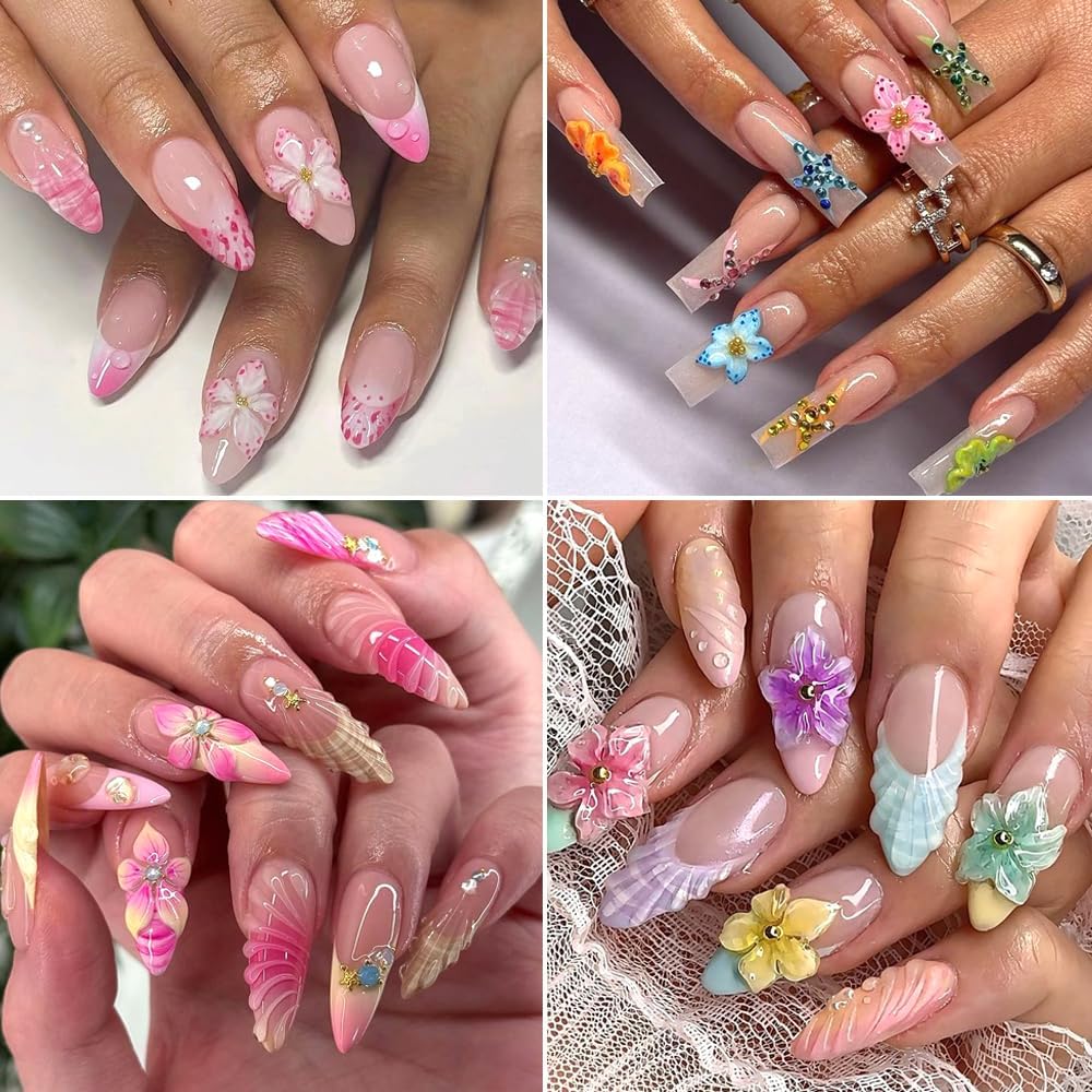 3D Flowers Nail Mold DIY Silic – обзор и цена Resin Art Template