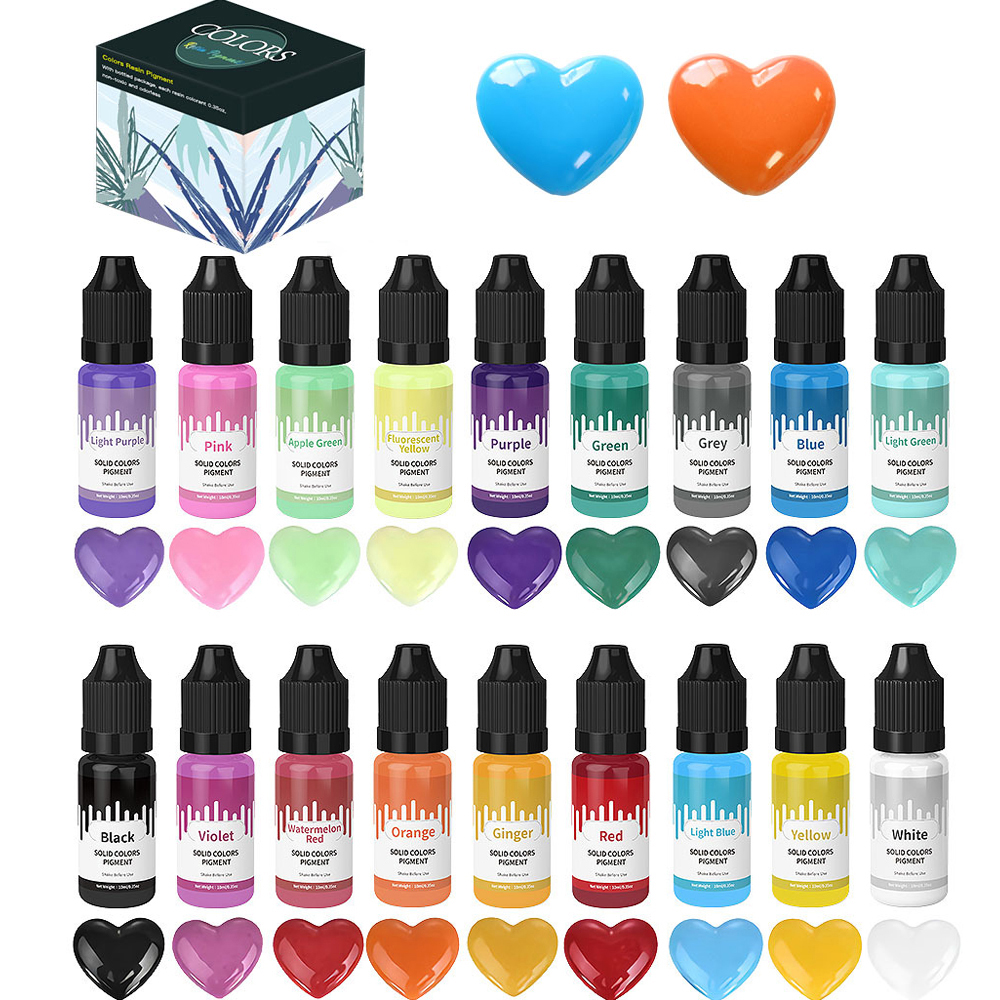Epoxy Resin Pigment Kits Candl – обзор и цена Resin Art Uv