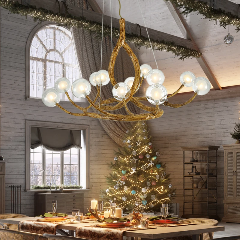 2025 Tree Branch Chandelier Lu – обзор и цена Resin Art Dining Table