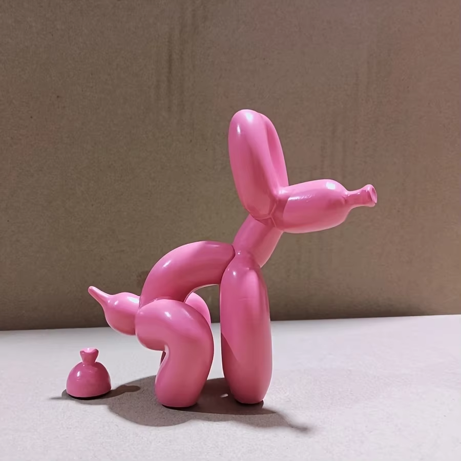 Modern Art Squat Balloon Dog A – обзор и цена Resin Art And Wood