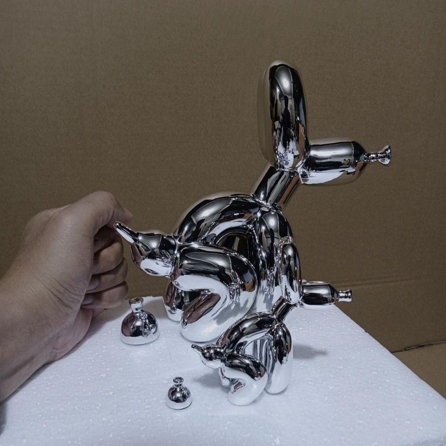 Modern Art Squat Balloon Dog A – обзор и цена Resin Art And Wood