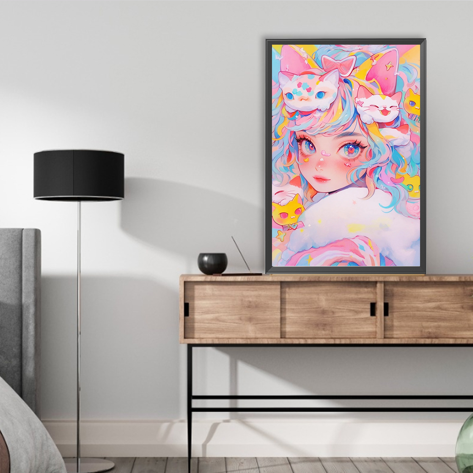 Cartoon Girl Full DIY 5D Round – обзор и цена Resin Art Kits For Adults