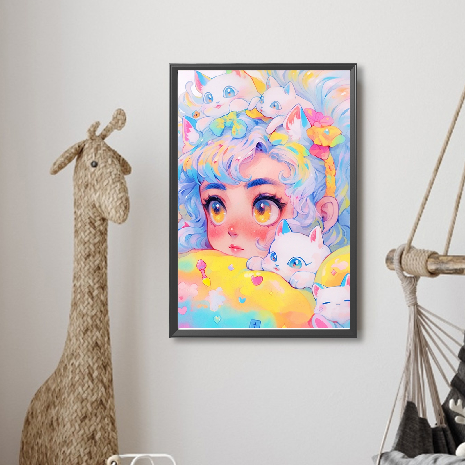 Cartoon Girl Full DIY 5D Round – обзор и цена Resin Art Kits For Adults