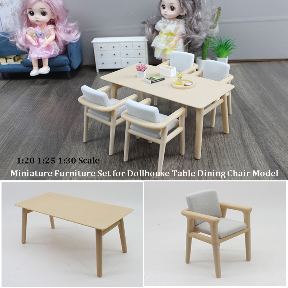New Multistyles Miniature Furn – обзор и цена Resin Art Dining Table