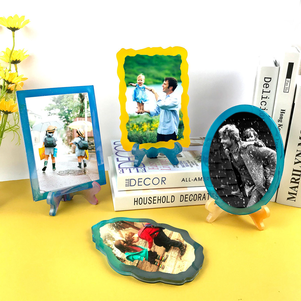 Rectangle Photo Frame Silicone – обзор и цена Resin Art Clock