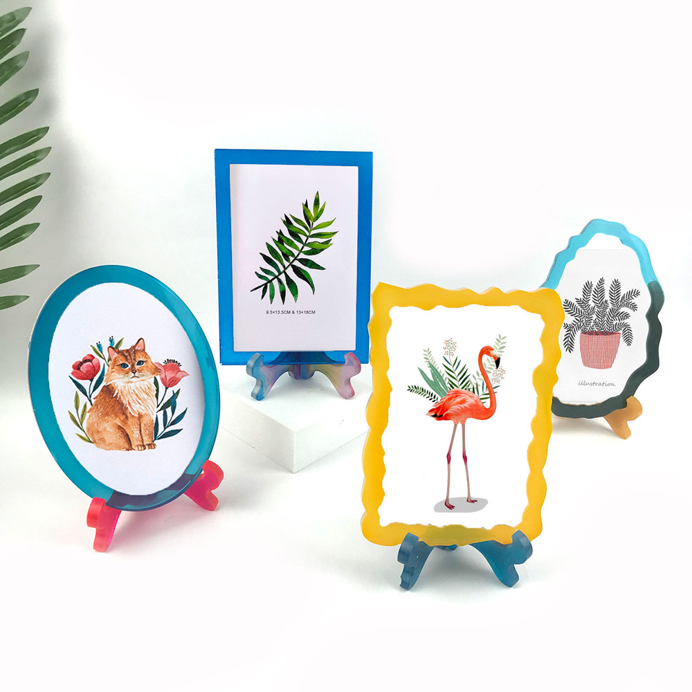 Rectangle Photo Frame Silicone – обзор и цена Resin Art Clock