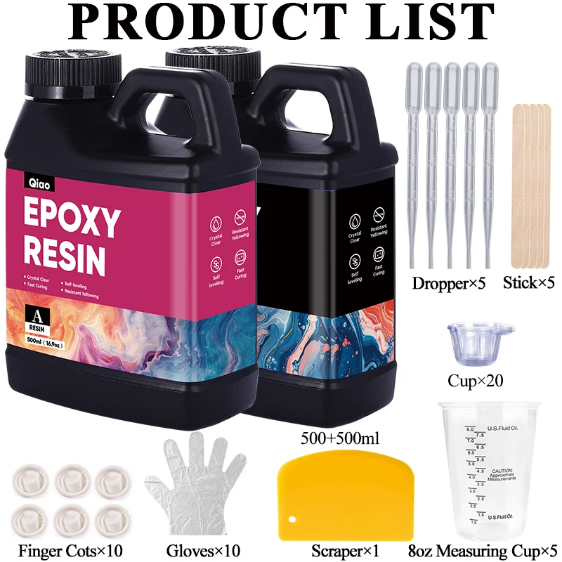 500ml 1000ml Easy Mixing Epoxy – обзор и цена Resin Art Easy