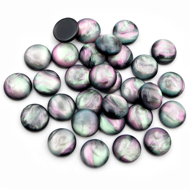 40pcs 8mm 10mm 12mm Round Resi – обзор и цена Resin Art Earrings
