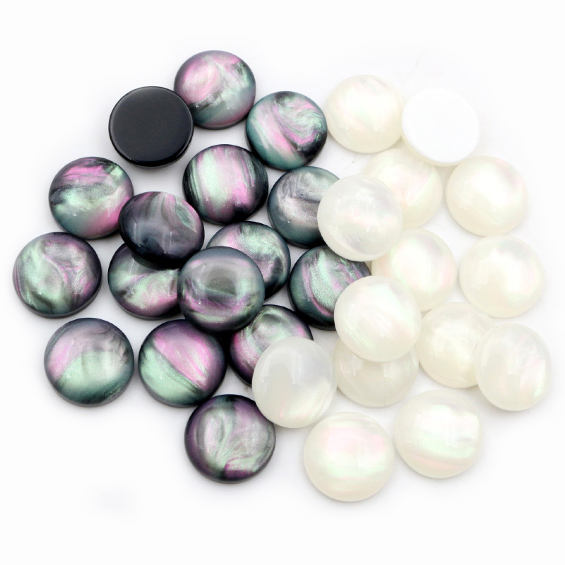 40pcs 8mm 10mm 12mm Round Resi – обзор и цена Resin Art Earrings