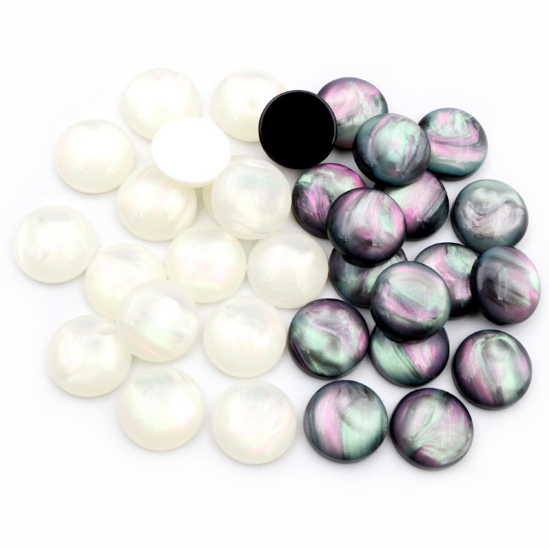 40pcs 8mm 10mm 12mm Round Resi – обзор и цена Resin Art Earrings