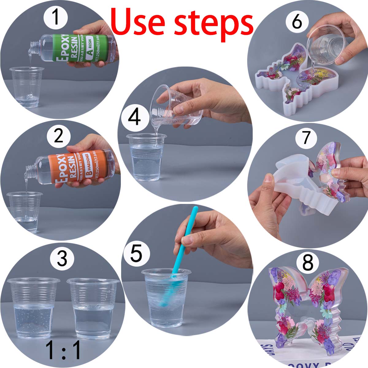 1:1 Ratio Epoxy Resin Kit Anti – обзор и цена Resin Art Epoxy