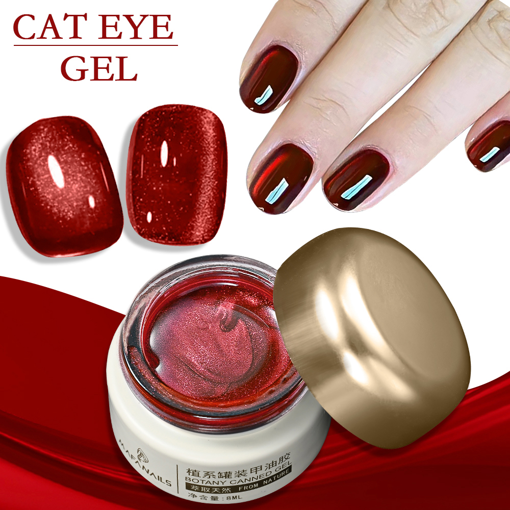8ml Ruby Red Cat Magnetic Gel  – обзор и цена Resin Art Uv