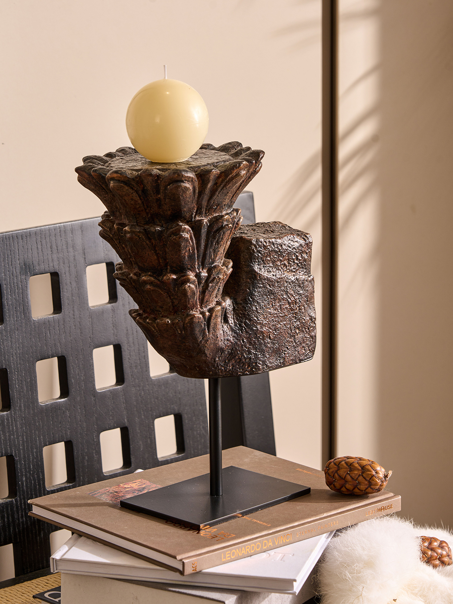 Retro Art Resin Candlesti Home – обзор и цена Resin Art Dining Table