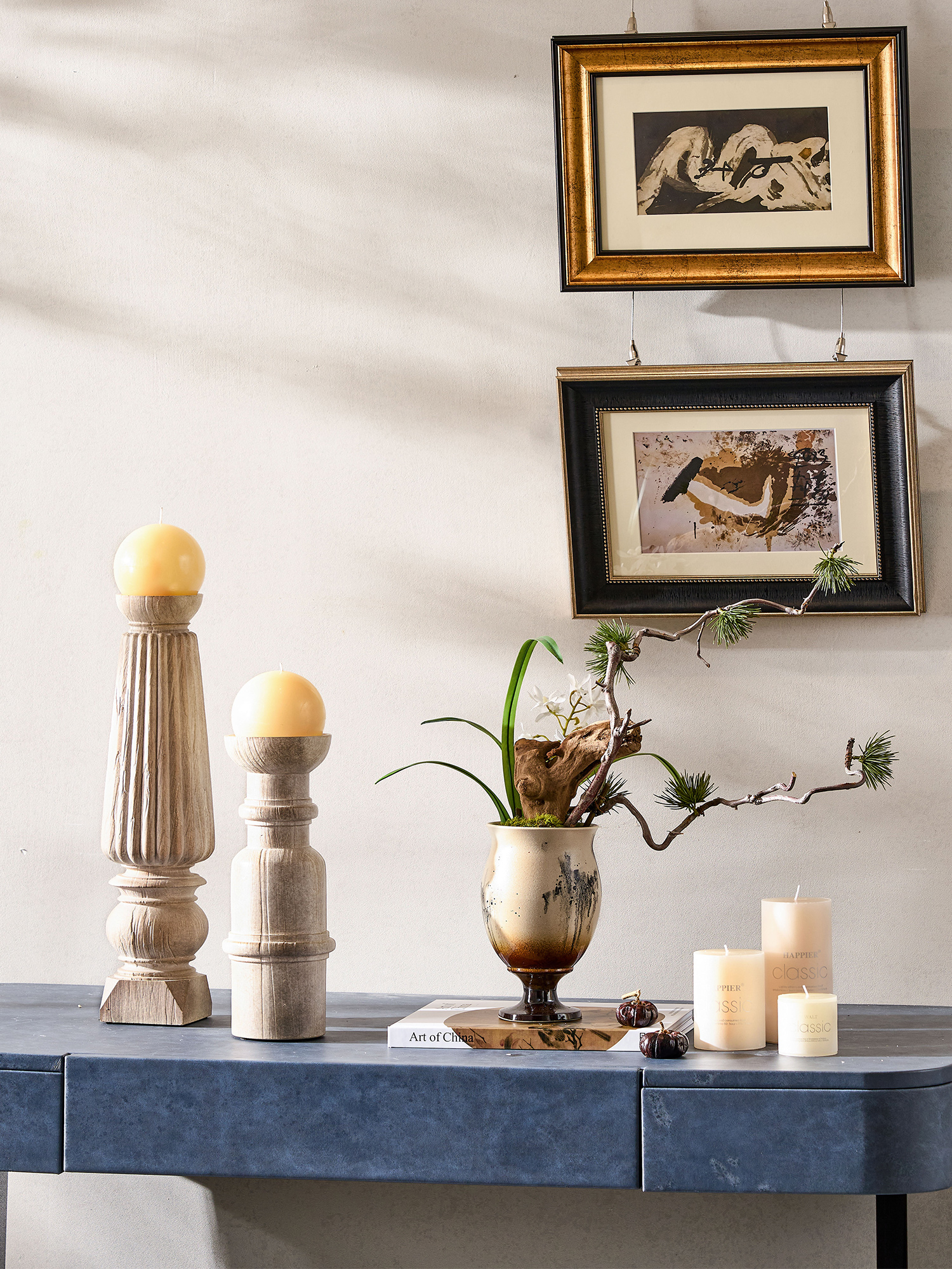 Retro Art Resin Candlesti Home – обзор и цена Resin Art Dining Table