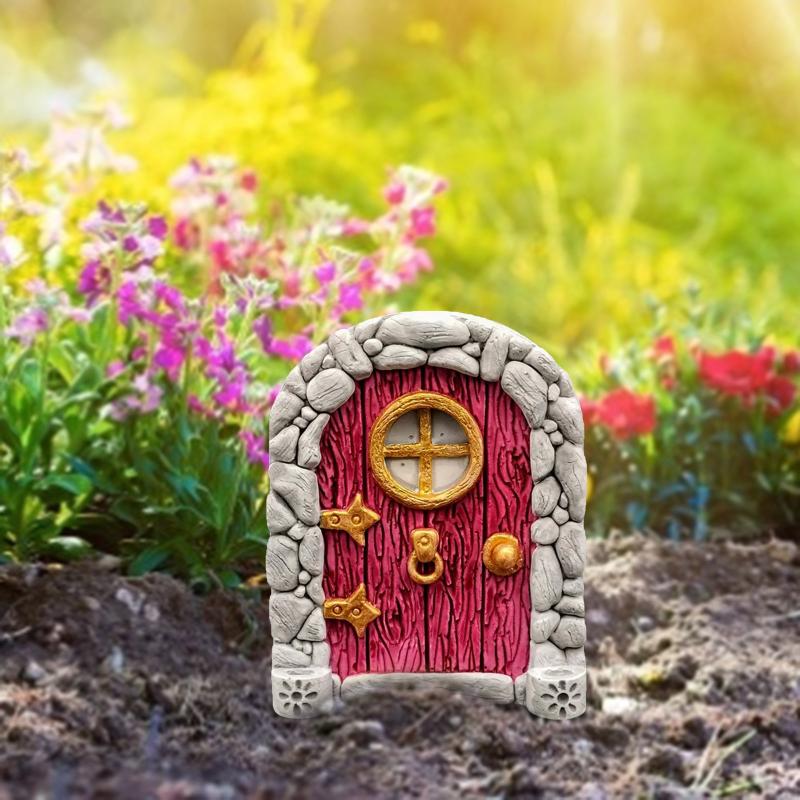 Elf Fairy Door Miniature Garde – обзор и цена Resin Art And Wood