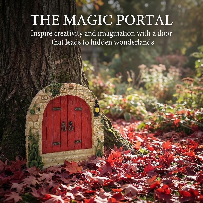 Elf Fairy Door Miniature Garde – обзор и цена Resin Art And Wood