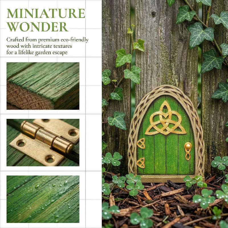 Elf Fairy Door Miniature Garde – обзор и цена Resin Art And Wood
