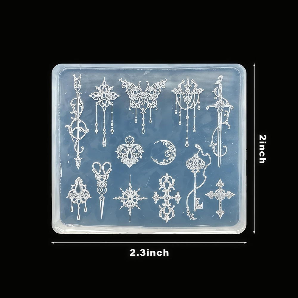 Arrow Silicone Mold Moon Resin – обзор и цена Resin Art Template