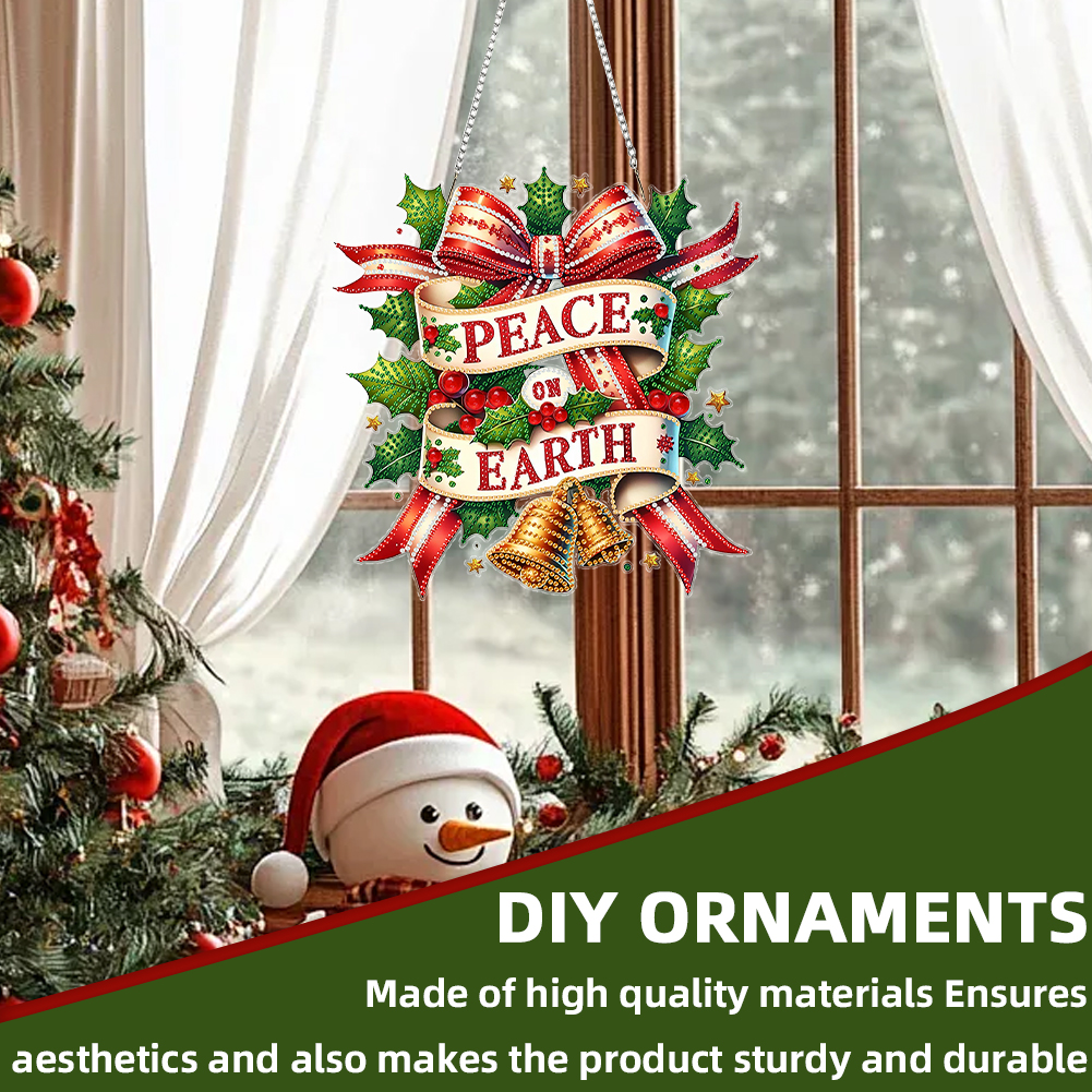 Christmas Ring Theme 2D Flat D – обзор и цена Resin Art Ring